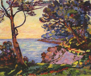 レステレルの海岸、1902年頃